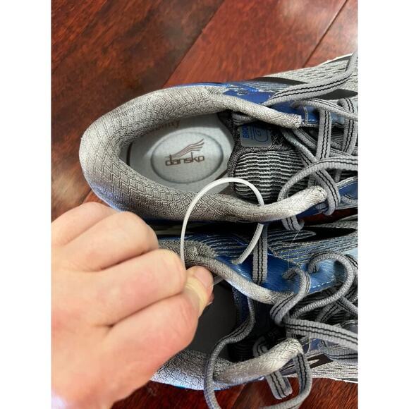 Men's Brooks Adrenaline GTS 18 Road Running shoes size 7.5 Narrow B Gray Blue - Picture 5 of 9